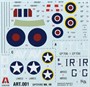 0001  авиация  SPITFIRE MK.VB (1:72) 8001283800013