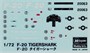00233  авиация  F-20 Tigershark U.S. Air Force Fighter  (1:72) 4967834012332