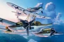 0072  авиация  MISTEL Ju-88A-4 with Bf-109F (1:72) 8001283000727