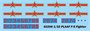 02206  авиация  M&G-17PF Fresco (F-5A)  (1:32) 9580208022062
