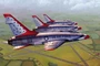 02822  авиация  F-100D Thunderbirds With Skyblazers Decals  (1:48) 9580208028224