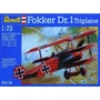 04116  авиация  Fokker Dr.1 Triplane  (1:72) 4009803041162