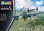 04961  авиация  Messerschmitt Bf110 C-2/C-7  (1:32) 2000000104119