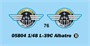 05804  авиация  L-39C Albatro  (1:48) 9580208058047