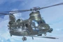 1218  авиация  MH-47E SOA CHINOOK (1:72) 8001283812184