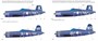 12353  авиация  Vought F4U-4 Corsair - Battle of Jangjin Reservoir  (1:48) 8809845380719
