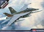 12577  авиация  USN F/A-18F VFA-154 Black Knights  (1:72) 8809845380634