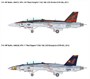 12577  авиация  USN F/A-18F VFA-154 Black Knights  (1:72) 8809845380634