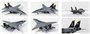 12578  авиация  U.S. Navy F-14B VF-103 Jolly Rogers  (1:72) 8809845380696