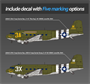 12633  авиация  USAAF C-47 Skytrain  (1:144) 8809845381549