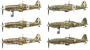 1345  авиация  ITALIAN ACES MC.202/ MC.205 (1:72) 8001283013451