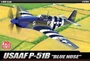 12303  авиация  USAAF P-51B Mustang "Anniv. 70 Normandy invasion 1944" (1:48) 8809258927884