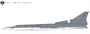12636  авиация  Russian Air Force T-22M3 Backfire C  (1:144) 8809845381631