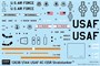 12638  авиация  USAF KC-135R Stratotanker  (1:144) 8809845381686