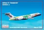 144124-6  авиация  Airliner-717 Bangkok Air (1:144) 2000000100364