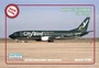 144130-6  авиация  Airliner 734 Citybird (1:144) 2000000100630