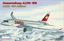 144133  авиация  A220-100 Airliner (1:144) 4620748783025