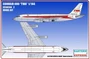 144144_2  авиация  Авиалайнер Convair 880 TWA  (1:144) 2000000165882