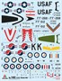 1452  авиация  F-51D Mustang Korean War  (1:72) 8001283014526