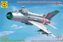 204830  авиация  Советский фронтовой истребитель тип 21МФ  (1:48) 4610083990684