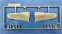 207207  авиация  Истребитель Хаукер "Харрикейн" Mk.IIC (1:72) 4607061760391