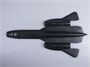 207212  авиация  Сверхскоростной самолет Локхид SR-71 "Блекбёрд" (1:72) 4607061760445