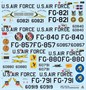 2515  авиация  F-104 STARFIGHTER A/C  (1:32) 8001283025157