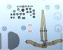 61123  авиация  Lockheed P-38J Lightning  (1:48) 4950344611232