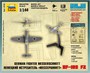 6116  авиация  Messerschmitt Bf.109 F-2 (1:144) 4600327061164