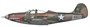 70057  авиация  P-400 Airacobra  (1:72) 5902734373533