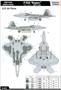 80210  авиация  F-22A Raptor  (1:72) 6939319202109