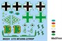 80224  авиация  Messerschmitt Bf109G-2/trop (1:72) 6939319202246