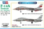 80279  авиация  F-14A Tomcat VF-1 Wolf Pack  (1:72) 6939319202796