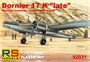 92031  авиация  Dornier Do-17K Late Version "Long Engine Nacelle"  (1:72) 2000002216339