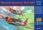 92114  авиация  Morane Saulnier MS.406  (1:72) 2000000185729