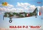 92207  авиация  NAA-64 P-2 "North"  (1:72) 8594183912073