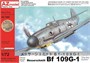 AZ7465  авиация  Messerschmitt Bf 109G-1 "The First Gustav"  (1:72) 4589913203617