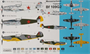 AZ7496  авиация  Messerschmitt Bf 109G2 "Captured" (Limited Edition)  (1:72) 4589913184848