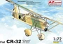 AZ7621  авиация  Fiat CR-32 "Chirri" Over Spain  (1:72) 8592942276213