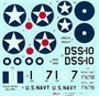 AZ7624  авиация  Vought OS2U Kingfisher (Kingfisher Mk.I) "Wheeled Version"  (1:72) 8592942276244