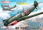 AZ7889  авиация  Messerschmitt Bf 109C "Caesar” The War is Coming  (1:72) 8592942278897