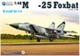 KH80119  авиация  M&G-25 PD/PDS Foxbat  (1:48) 2000000057088