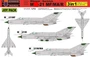 KPM0105  авиация  M&G-21МФ/МА/Р  (3 модели в коробке)  (1:72) 2000000179704