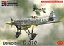 KPM0185  авиация  Dewoitine D.510 "In foreign service"  (1:72) 8592942101850
