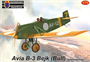 KPM0343  авиация  Avia B-3 Bejk (Bull) "International"  (1:72) 8592942103434