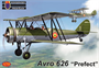 KPM0413  авиация  Avro 626 "Prefect"  (1:72) 8592942104134