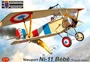 KPM0449  авиация  Nieuport Ni-11 Bébé "French Aces"  (1:72) 8592942104493