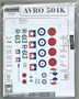 KPM0464  авиация  Avro 504L “Float version”  (1:72) 8592942104646