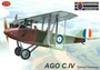 KPM0480  авиация  AGO C.IV "Special markings"  (1:72) 2000002197157