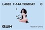 L4832  авиация  F-14A Tomcat  (1:48) 2000002144489